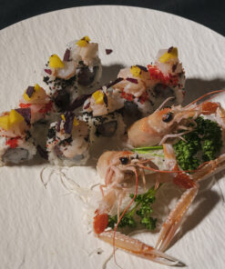 URAMAKI SCAMPI ROLL